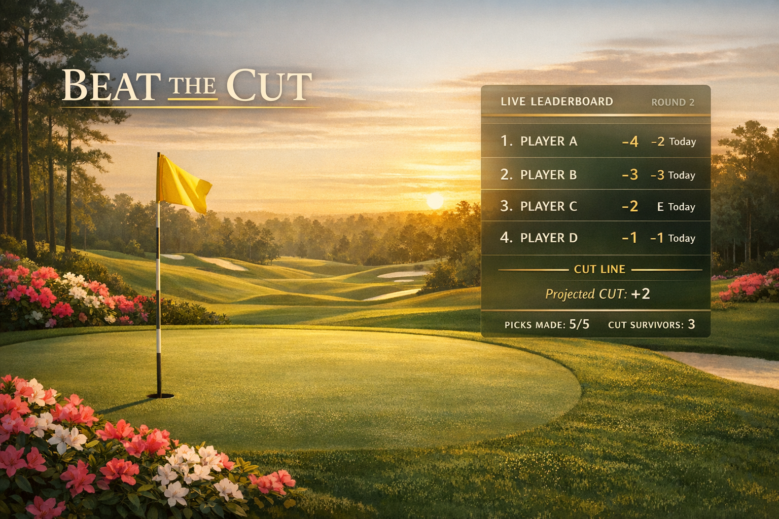 Experience the Thrill with Live Scoring at the Masters Golf Tournament